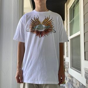 Quiksilver Men's White T-shirt